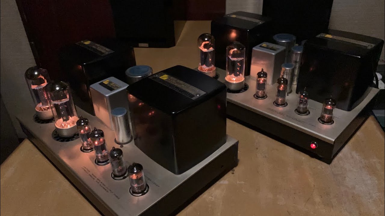 オーディオ試聴動画 Luxman/Luxkit A3000モノラルパワーアンプAcustic