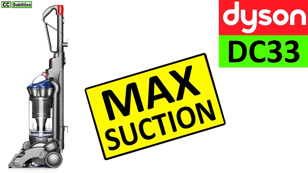 Dyson DC33 Cleaning and Maintenance for Maximum Suction - YouTube