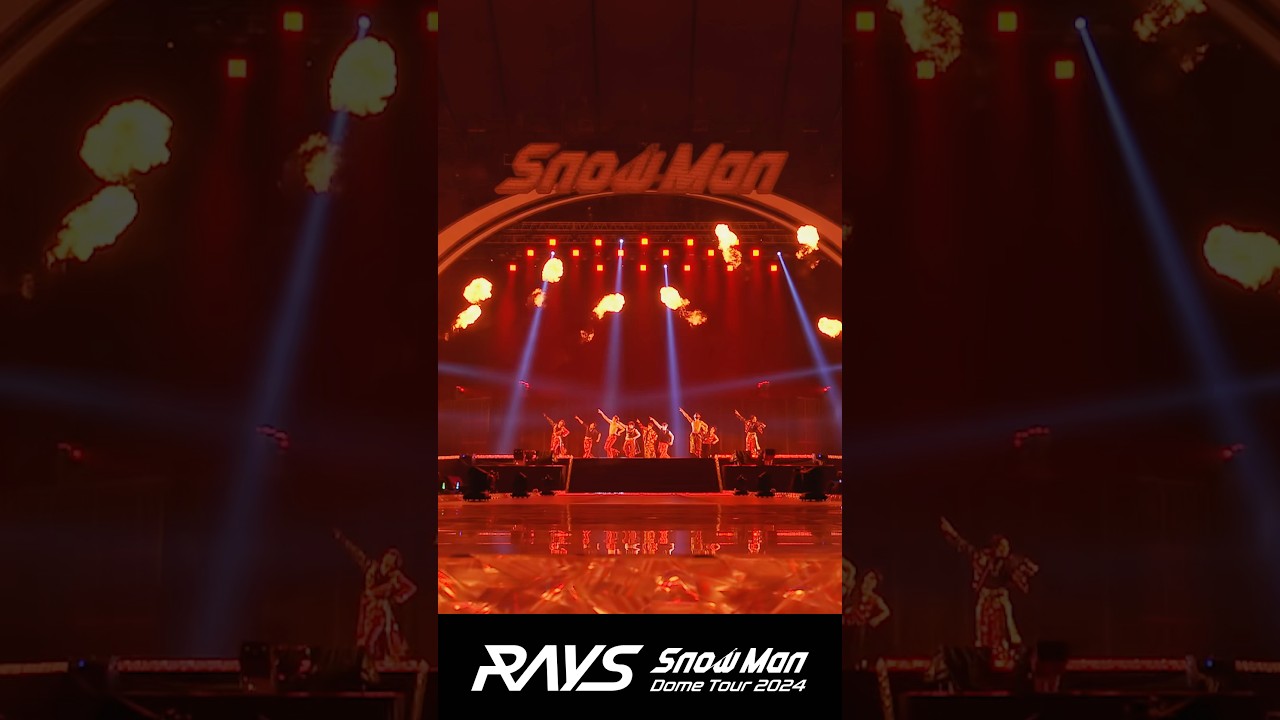 Snow Man Dome Tour 2024 RAYS”Blu-ray & DVD📀 Release!#SnowMan