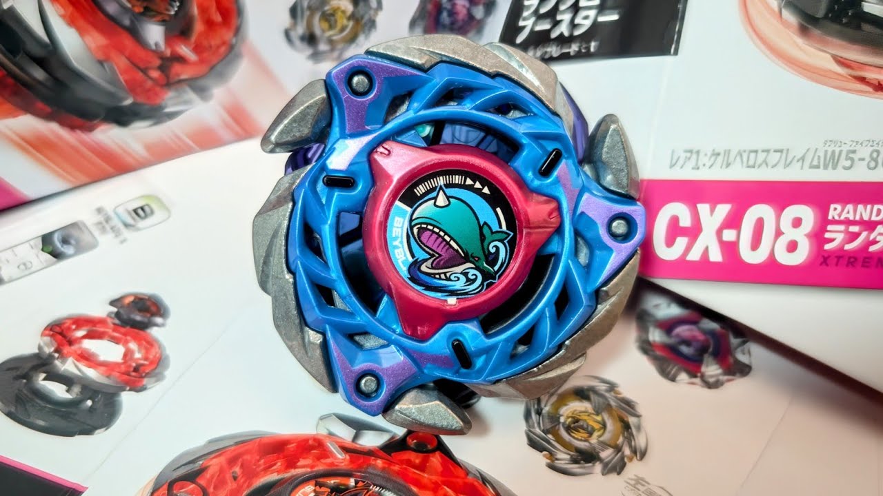 CX-08 Whale Flame M3-85HT Beyblade X - YouTube