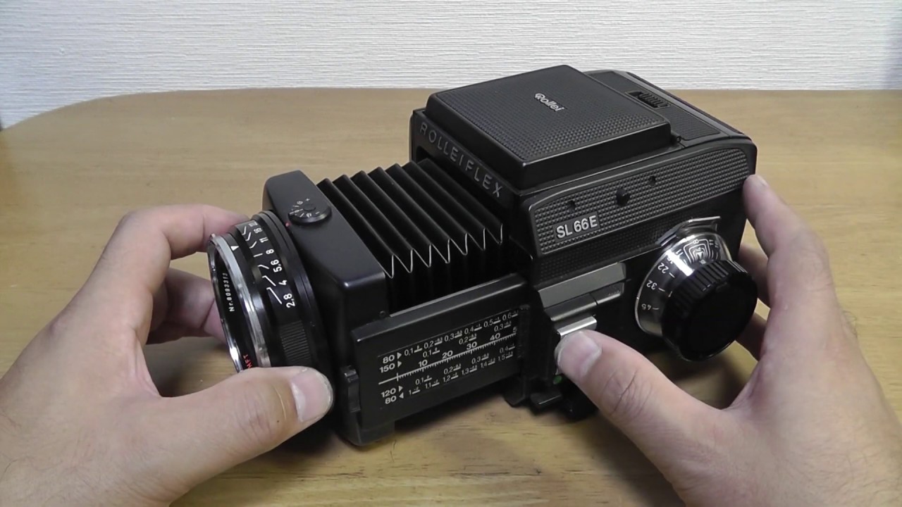 Rolleiflex SL66E - YouTube