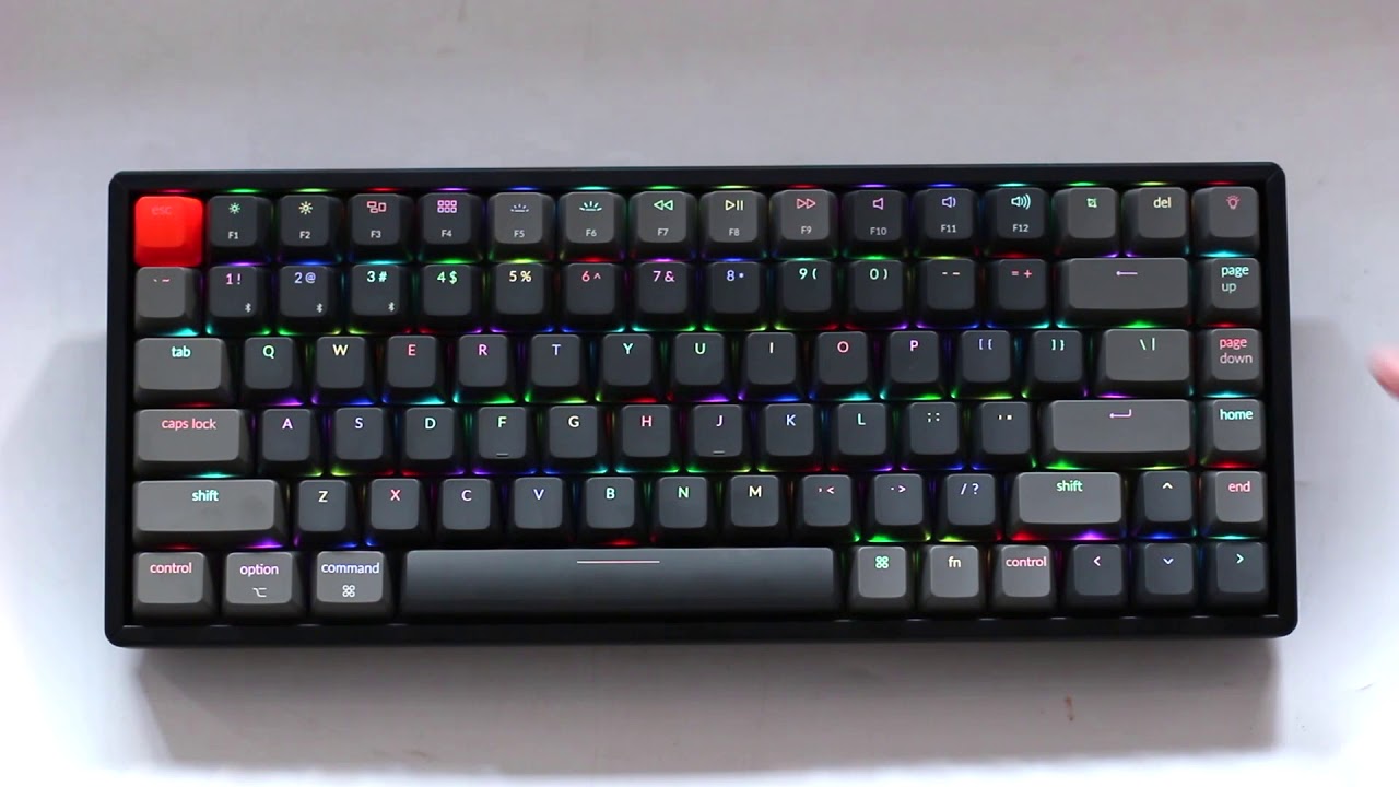 Keychron K2（ホットスワップ可能）ワイヤレスメカニカルキーボード