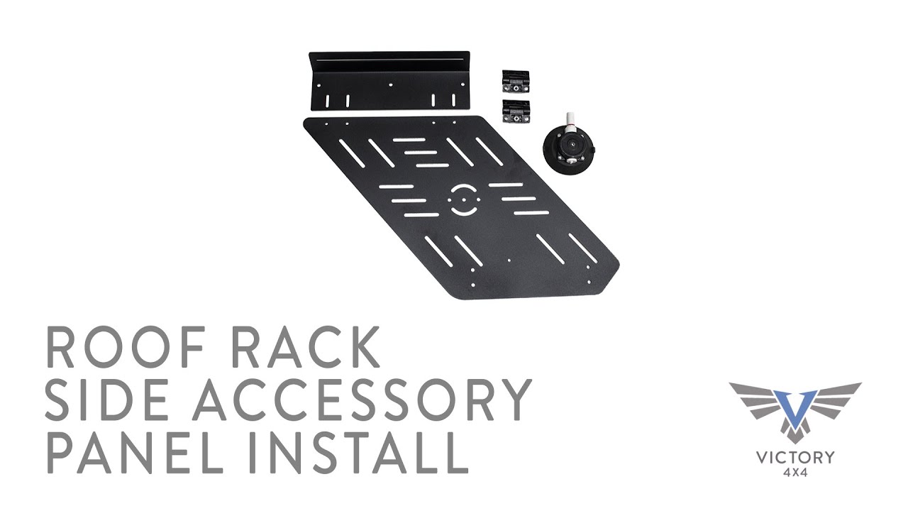 Roof Rack Side Accessory Panel - Victory 4x4