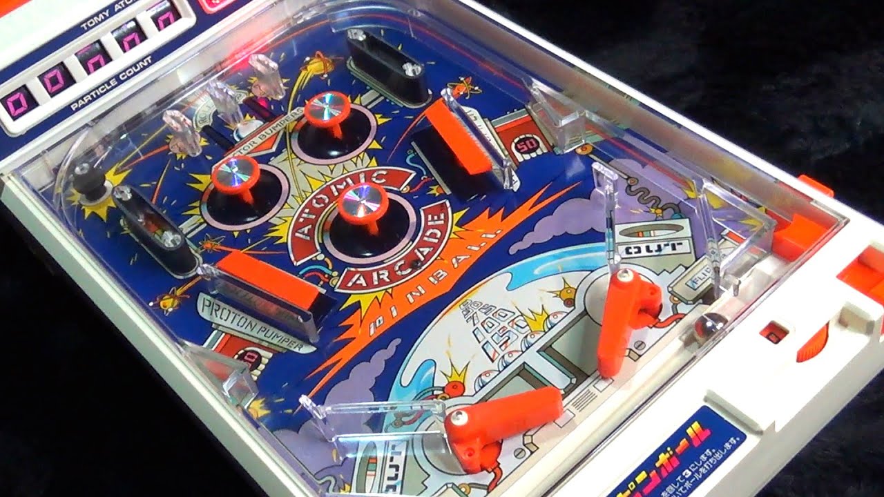 電動 トイ】トミー アトミックピンボール エレクトロニクスゲーム