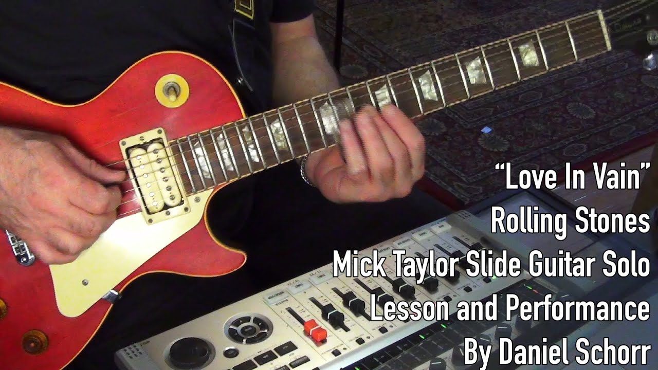 GUITAR LINEスライドギターカリキュラム】Rolling Stones Love In Vain