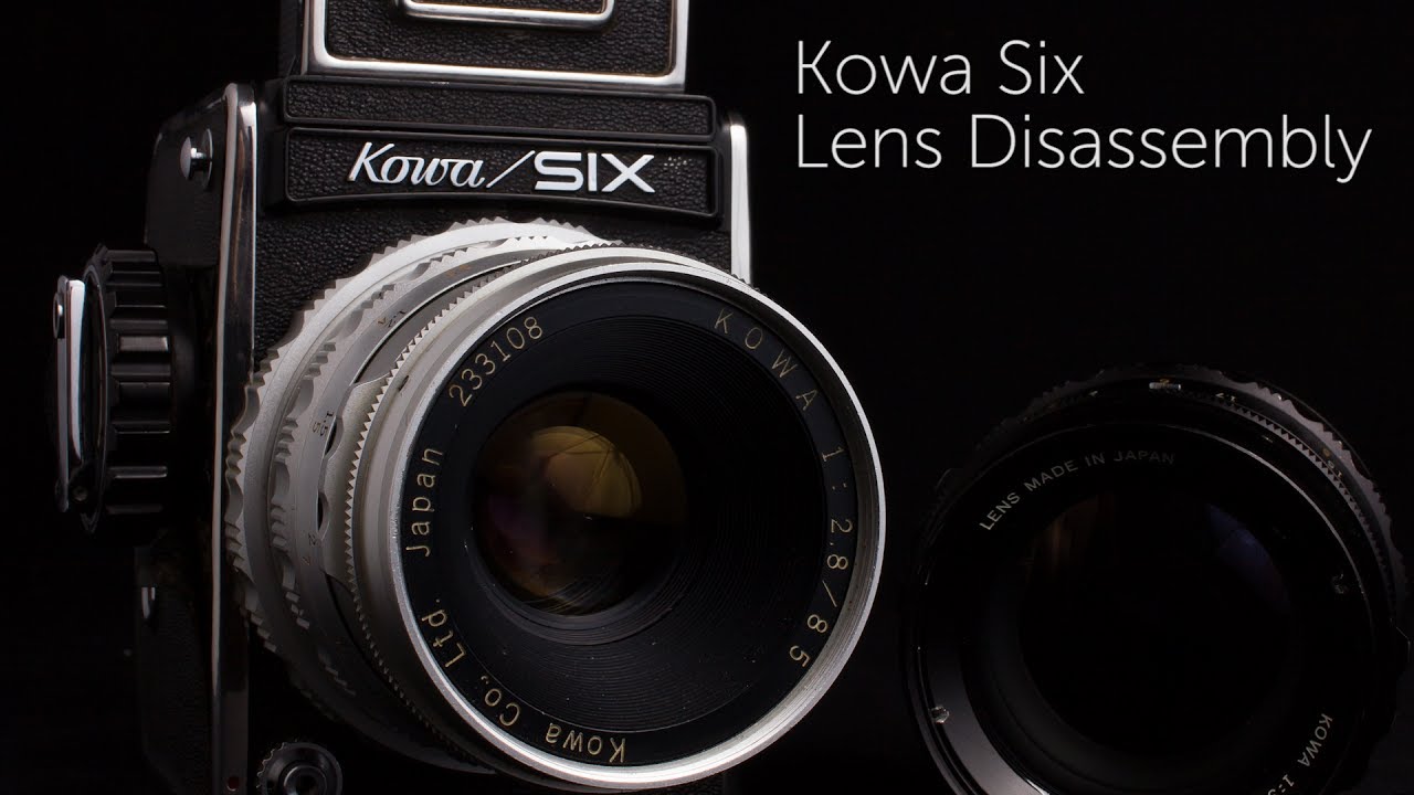 Medium Format Lens Disassembly - Kowa Six 150mm f3.5 - YouTube