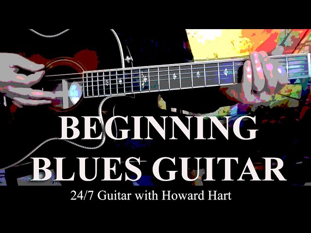 BEGINNING BLUES GUITAR LESSON - PART 1 - YouTube