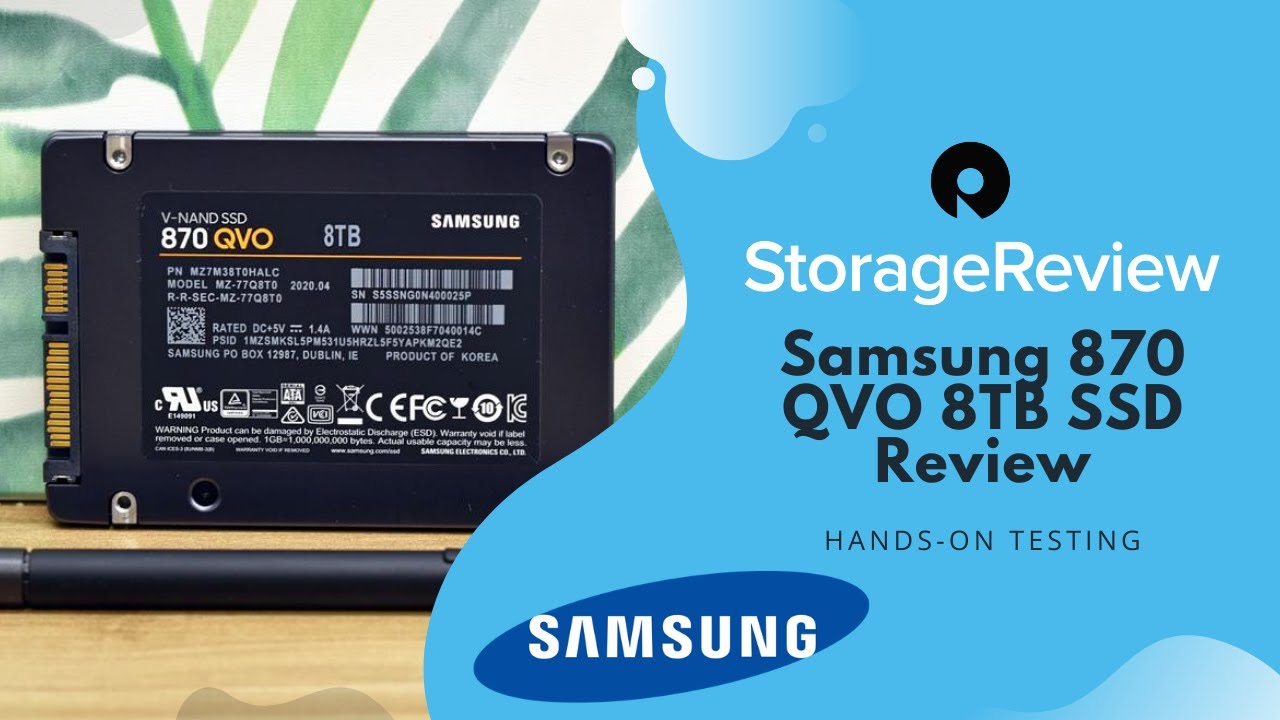 Samsung 870 QVO SATA SSD Review (8TB) - StorageReview.com