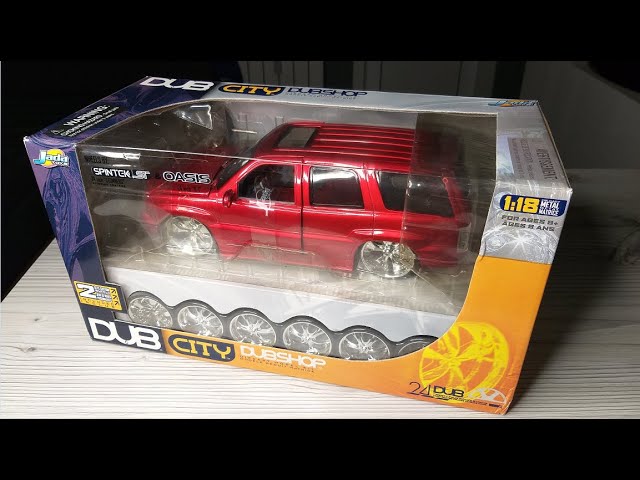 1/18 DIECAST MODEL KIT of Cadillac Escalade by Jada Toys (DUB CITY