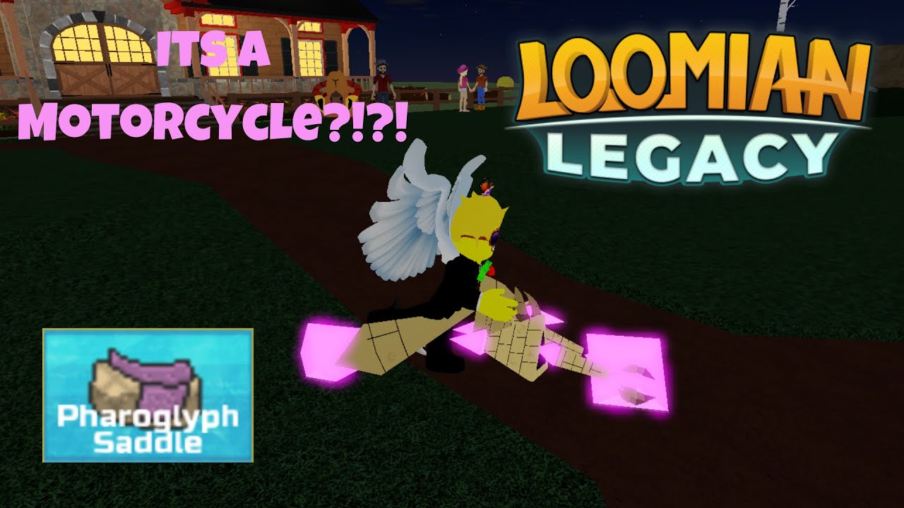 The New Pharoglpyh Saddle | Loomian Legacy General - YouTube