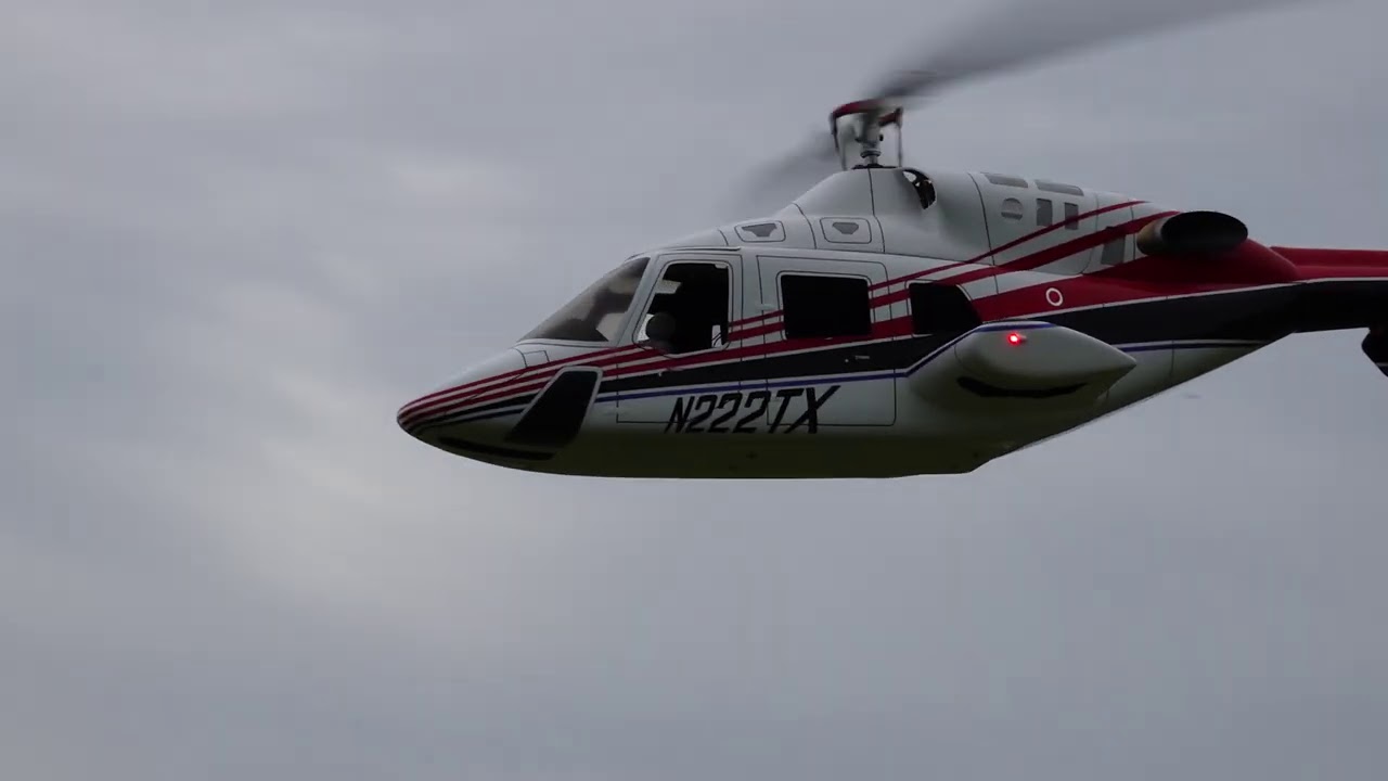 大型電動ラジコンスケールヘリコプターBell 222 20200920 - YouTube