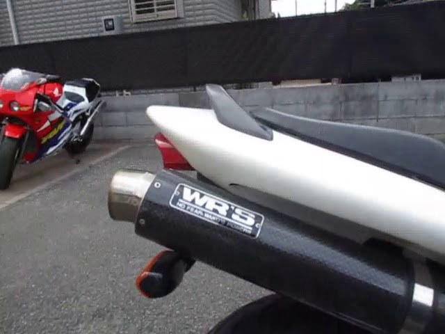ホンダ ホーネット250 WR'Sマフラー シイナモータース - YouTube