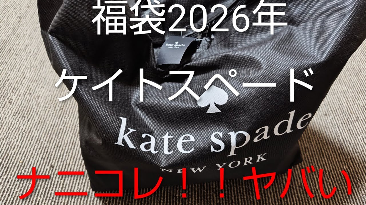 The contents of the Kate Spade lucky bag for 2026 are revealed