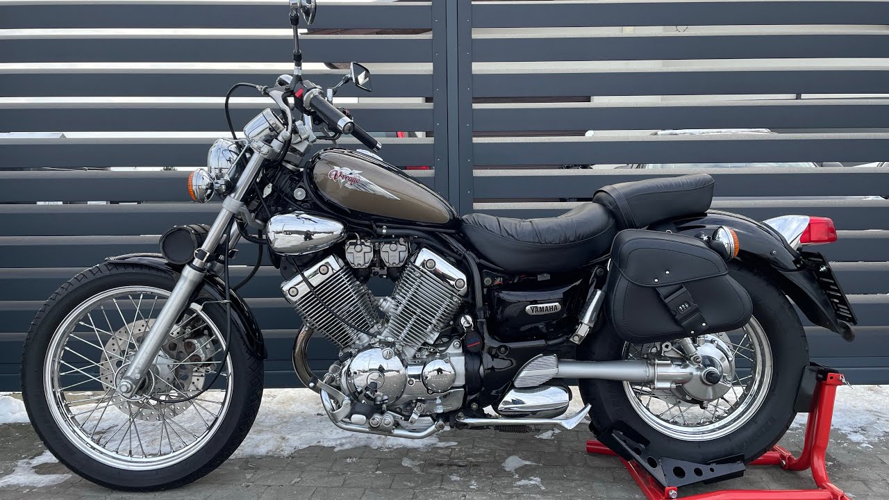 YAMAHA XV535 VIRAGO 1999 Year, 6087 km ( MB DopMoto ) - YouTube