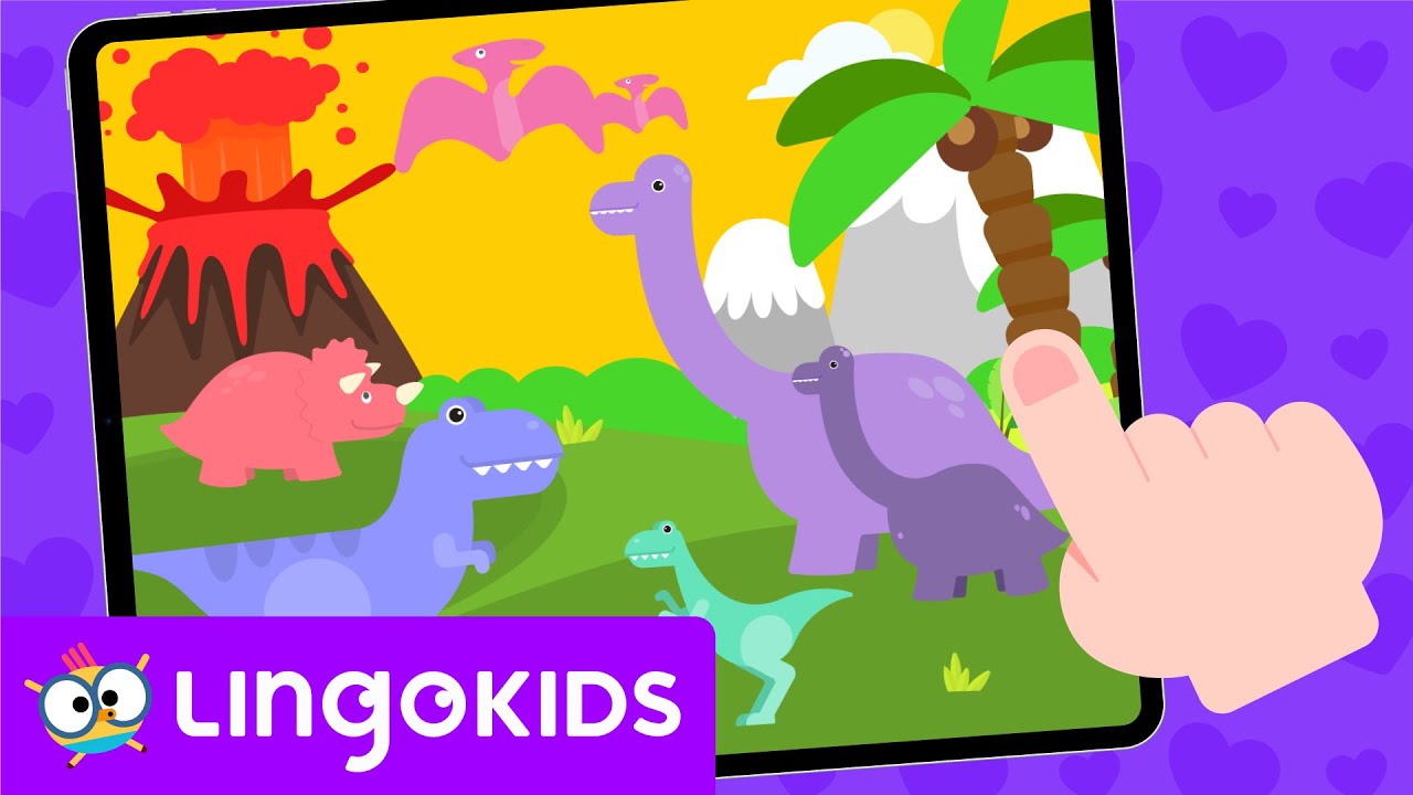 MOVE LIKE A DINOSAUR 🦖📖 | Best audiobooks for KIDS | Lingokids