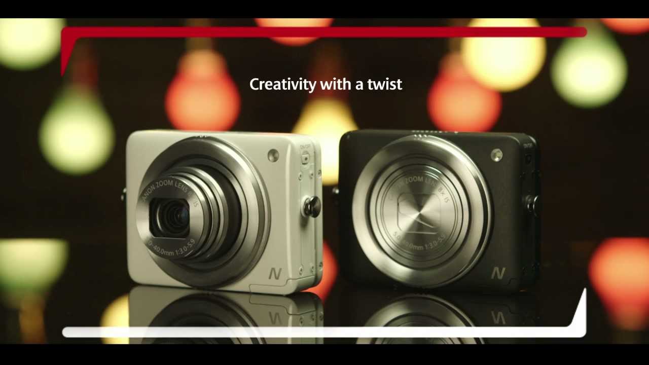 キヤノン、新しいNシリーズデジタルカメラ「PowerShot N」を発表