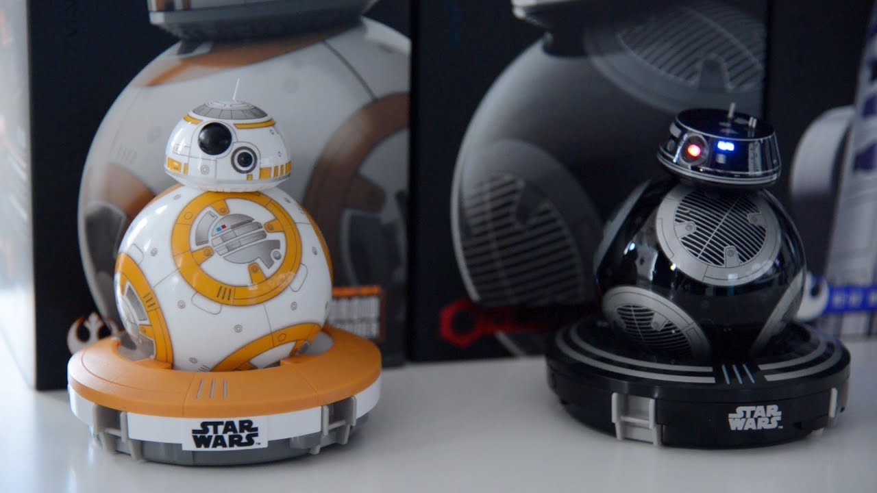 Sphero's Star Wars BB-8 and the new BB-9e and R2-D2 toy robots