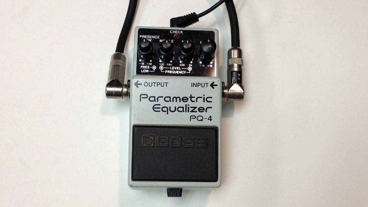 Boss PQ-4 Parametric Equalizer - YouTube