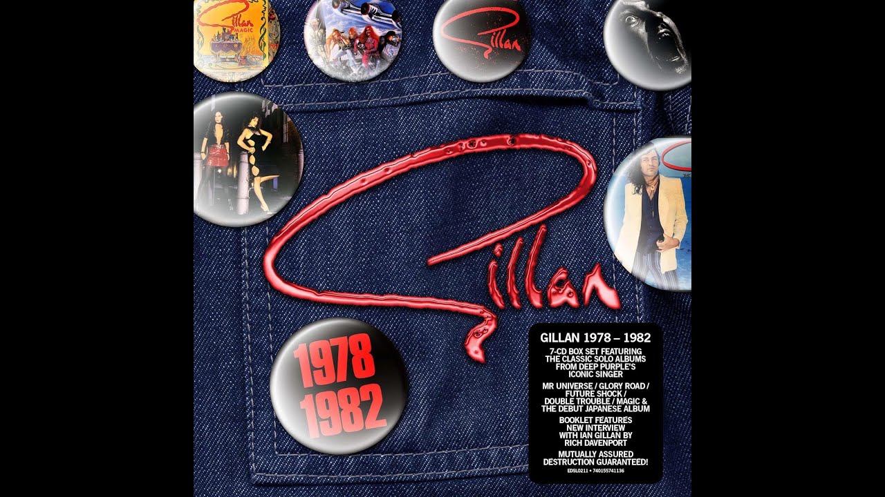 Gillan 1978 1982 Box Set Review - YouTube