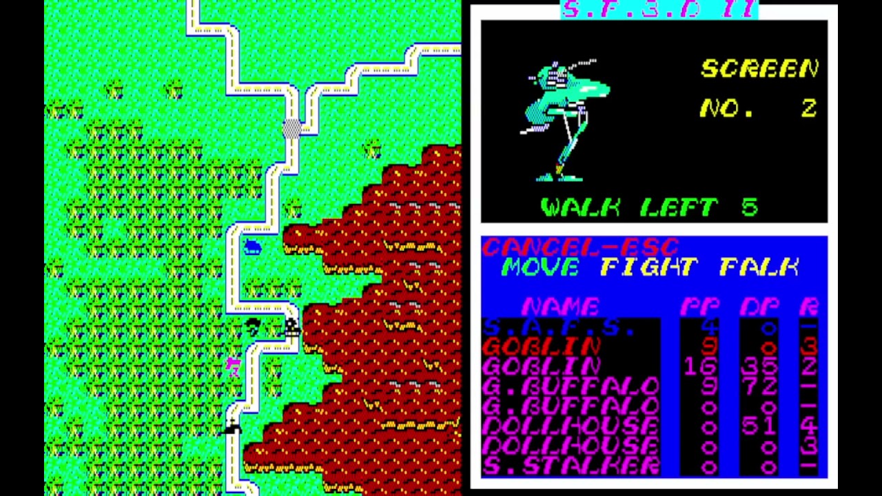 ポイントX占領作戦 PC-8801用パソコンゲームソフト 5FD Victor製 本文