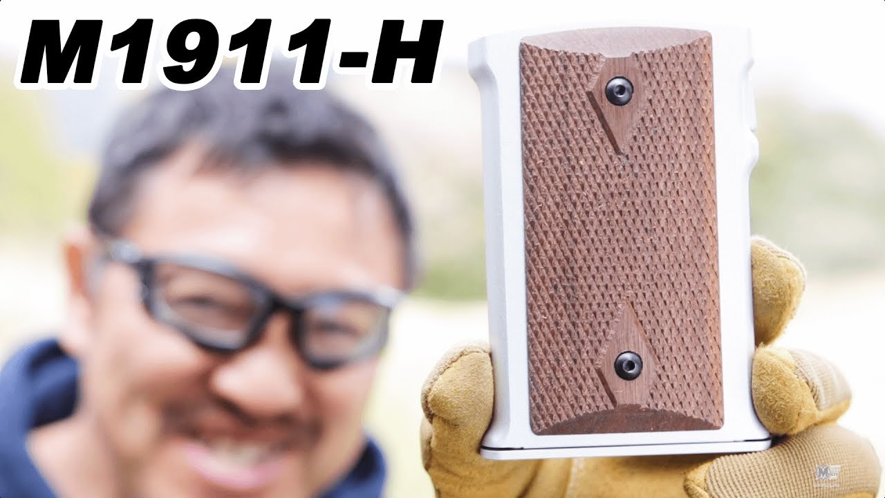 M1911 -H 自重で落下！ かっこいい名刺入れ マック堺レビュー - YouTube