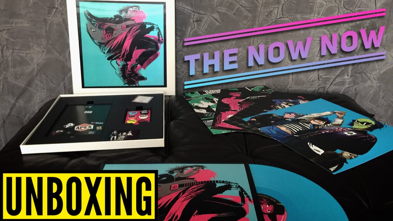Unboxing de Gorillaz The Now Now Deluxe Vinyl Box Set - YouTube