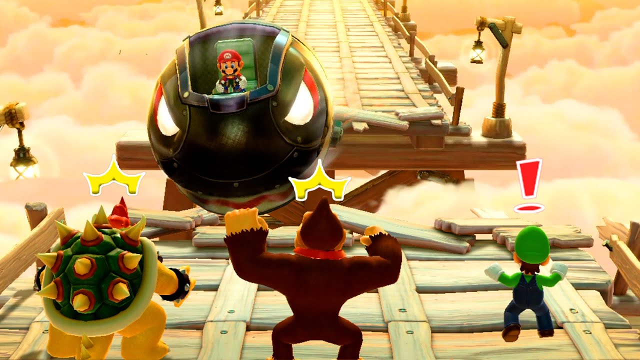 Super Mario Party Jamboree] All 1 Vs 3 Mini-Games (Tatsujin