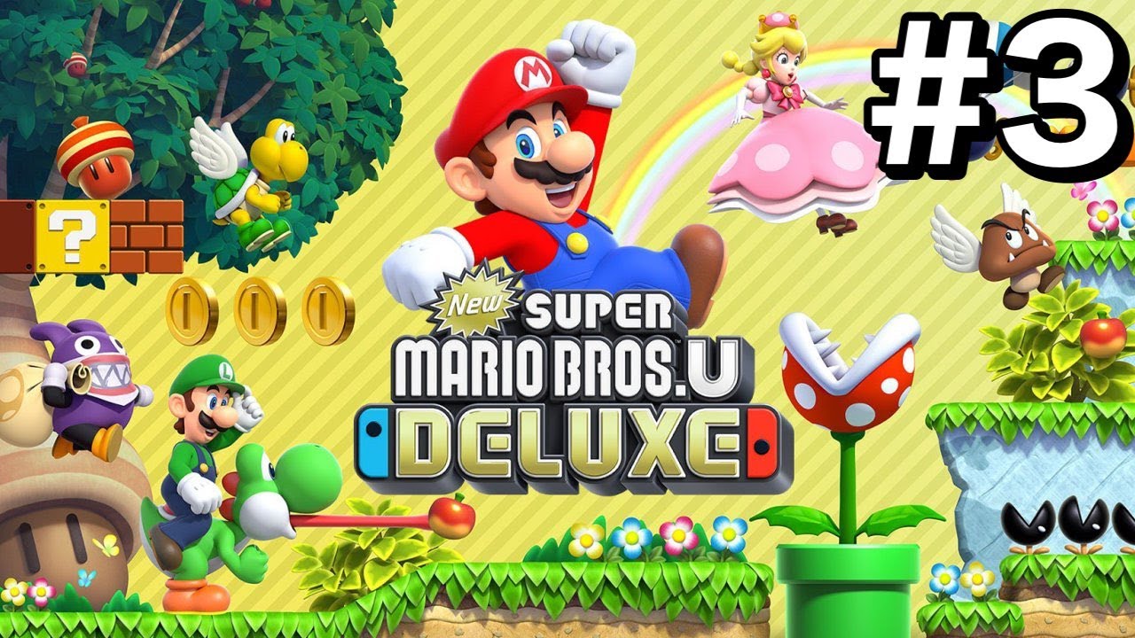 3 New スーパーマリオブラザーズ U デラックス【switch】 - YouTube