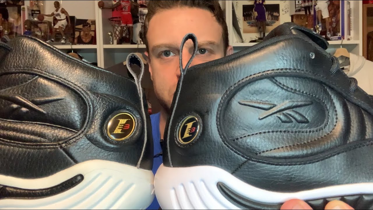 NOT EVEN CLOSE! Comparing Reebok Answer 3 retro to Reebok Answer