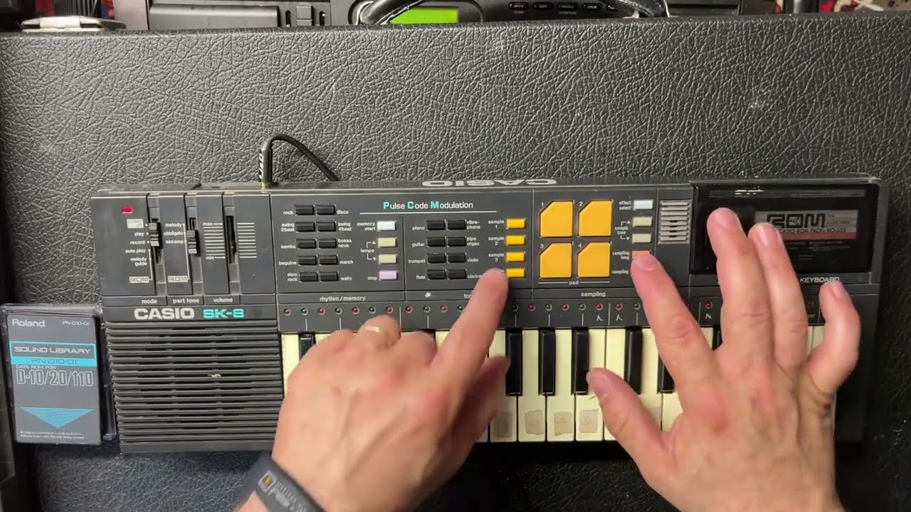 CASIO SK-8 - DEMO songs - YouTube