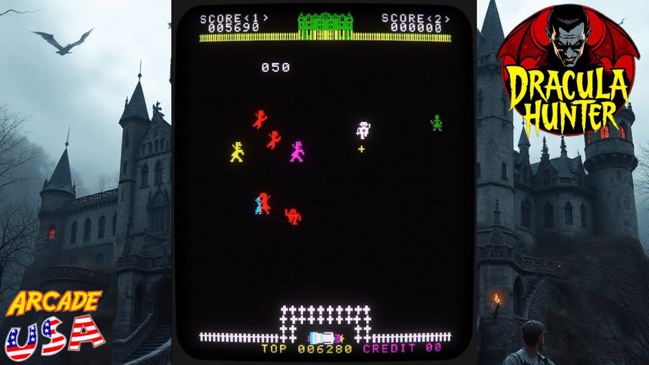 Dracula Hunter! (Arcade - Teknon Kogyo) - YouTube