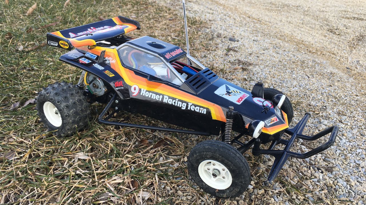 TAMIYA HORNET 1/10 RC frame buggy hi level build REVIEW and DEMO