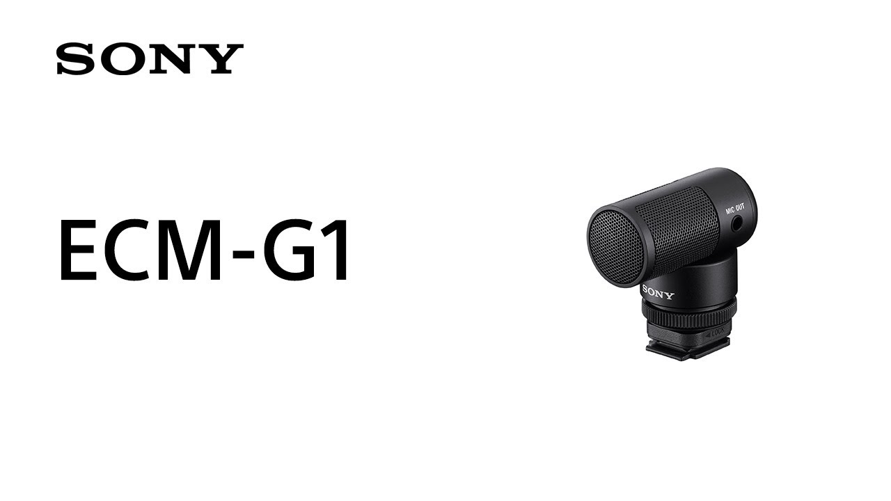 SONY（ソニー） ショットガンマイクロホン｜ECM-G1｜[通販]ケーズデンキ