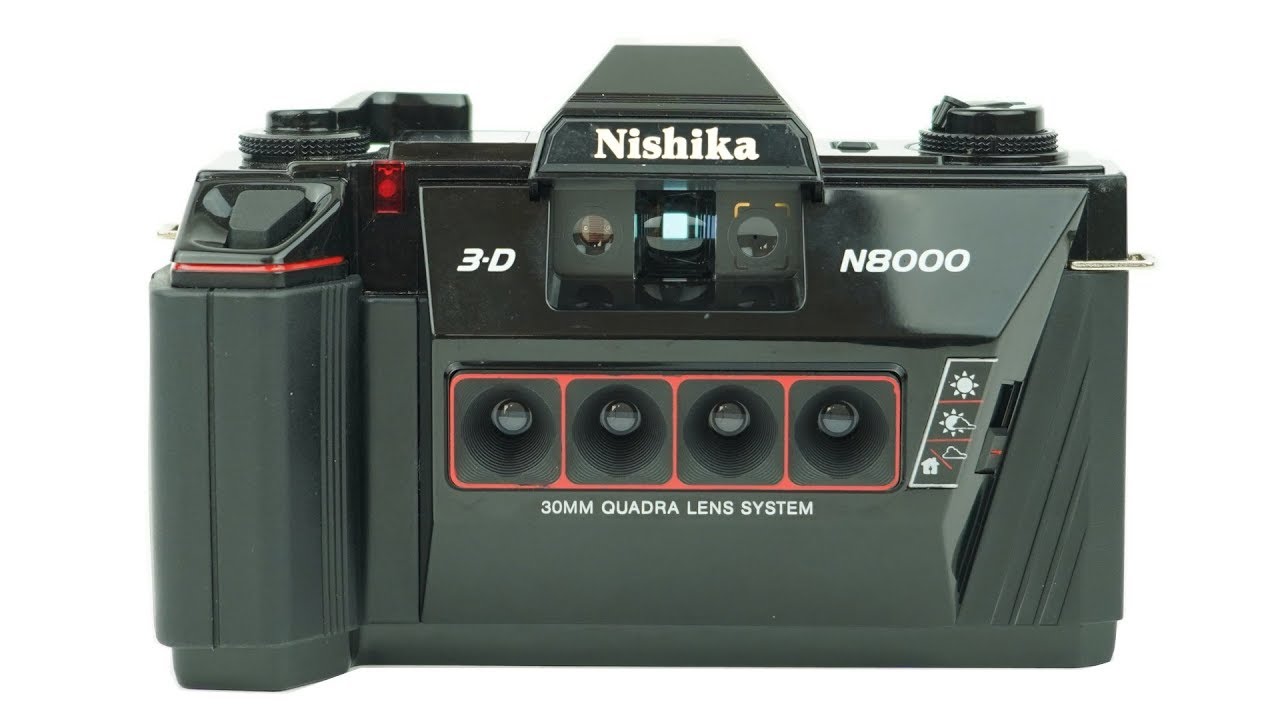 How to use a Nishika N8000 3D 35mm Film Camera - YouTube