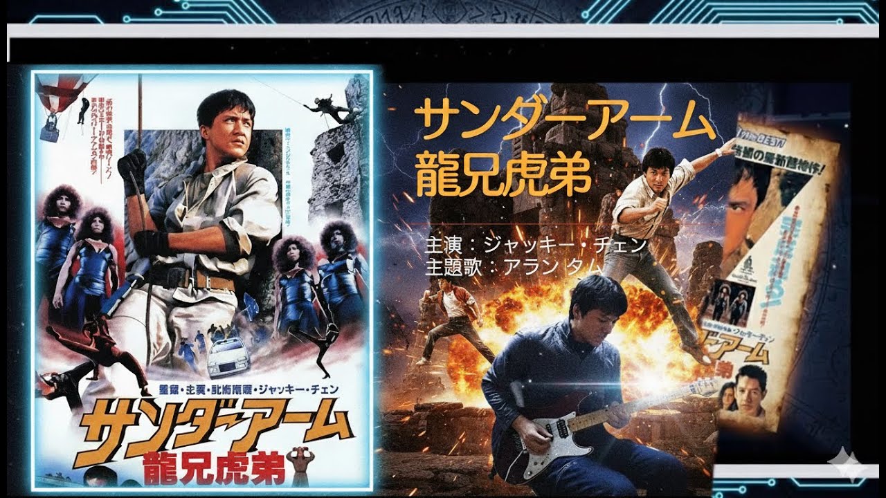 ジャッキー・チェン 映画『サンダーアーム/龍兄虎弟』成龍 アラン