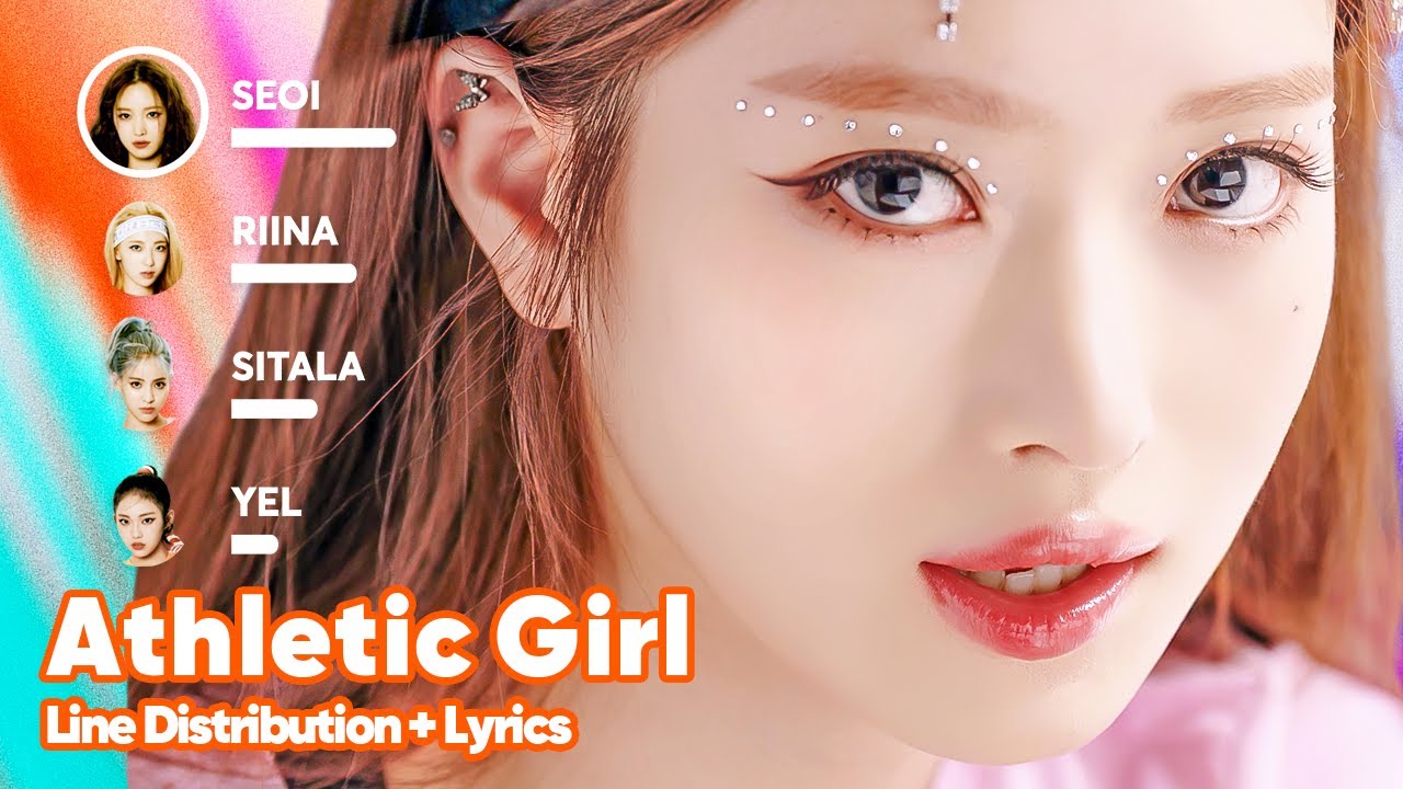 H1-KEY - Athletic Girl (Line Distribution + Lyrics Karaoke