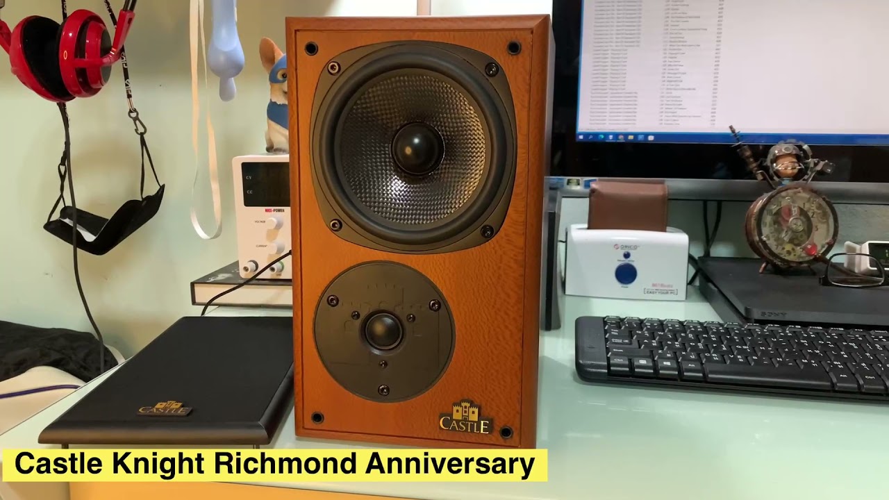 CASTLE Richmond Anniversary (2-way Bookshelf Speakers) - YouTube