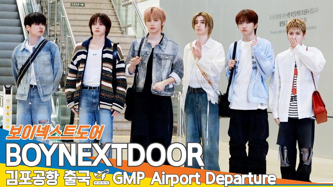 PHOTO】BOYNEXTDOOR「KCON JAPAN 2025」のため日本へ…爽やかな