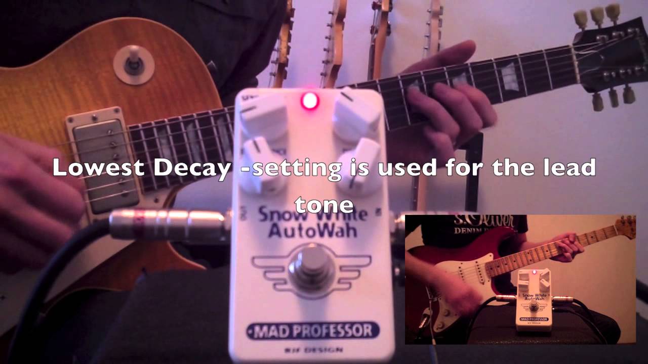 MAD PROFESSOR Snow White Auto Wah - ピッキングに反応する高品質な