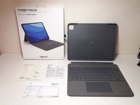 Logicool COMBO TOUCH iPad Pro 12.9インチ(第5/第6世代)用 iK1275GRAr