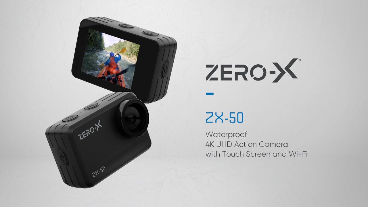 ZERO-X ZX-50 Action Camera - YouTube