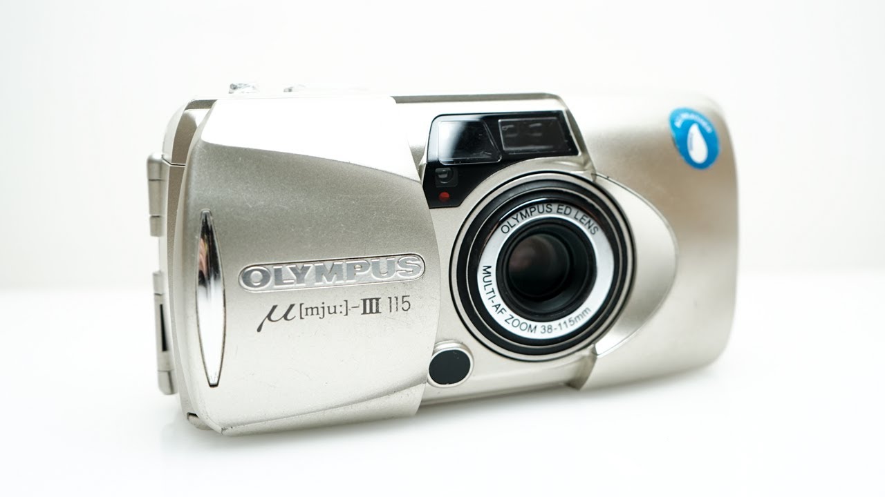 Olympus Mju III 115 - Point and Shoot Compact Film Camera - YouTube