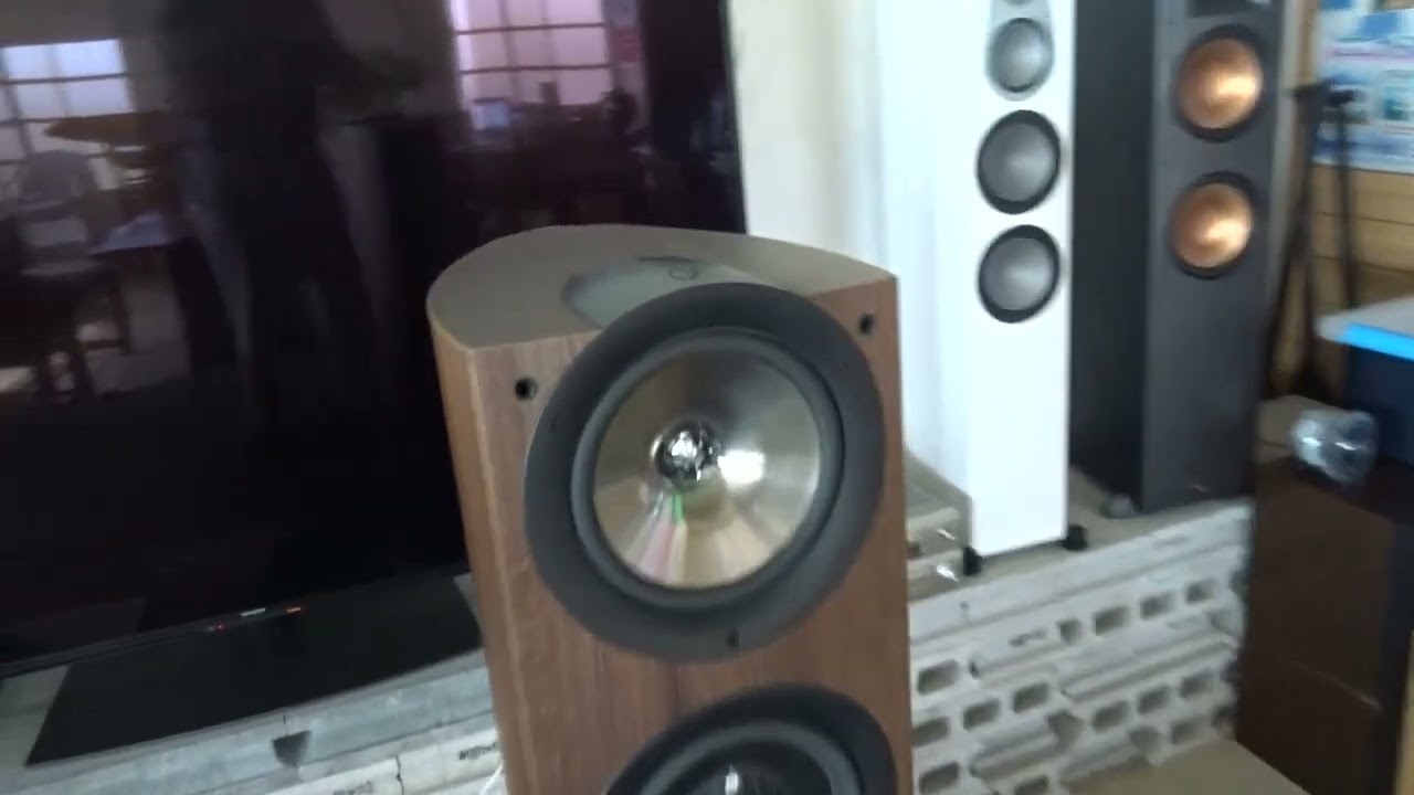 KEF iQ90 出音確認動画 - YouTube