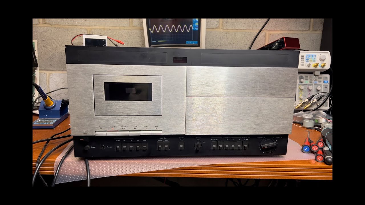 Nakamichi 700zxl Restoration Part 1: Unveiling the Mighty - YouTube