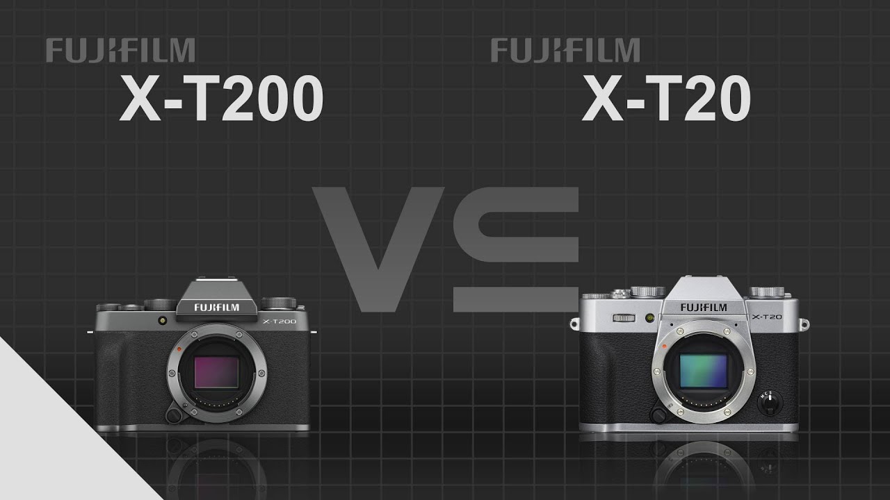 Fujifilm X-T200 vs Fujifilm X-T20 - YouTube