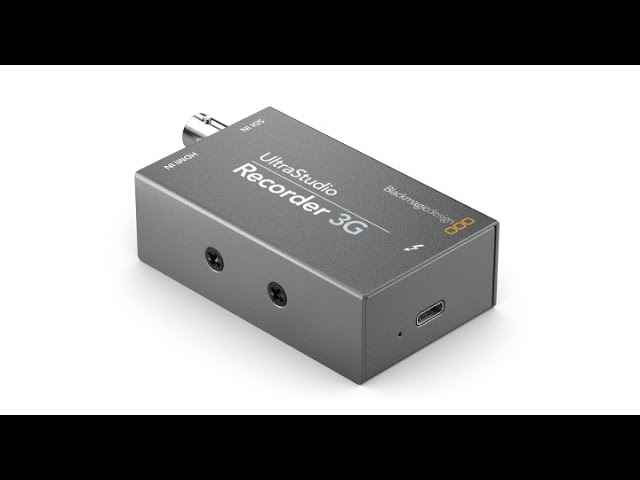 New! Blackmagic Design Ultrastudio Recorder 3G - Zoom/OBS/vMix