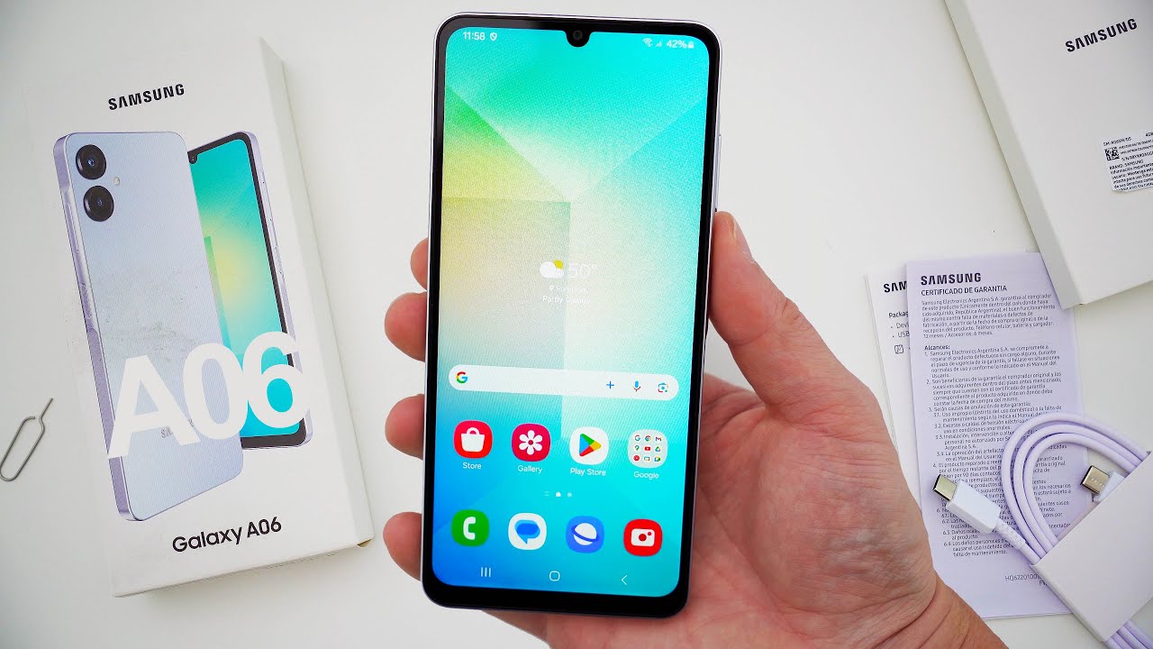 Samsung Galaxy A06 Unboxing, Hands-On & First Impressions! - YouTube