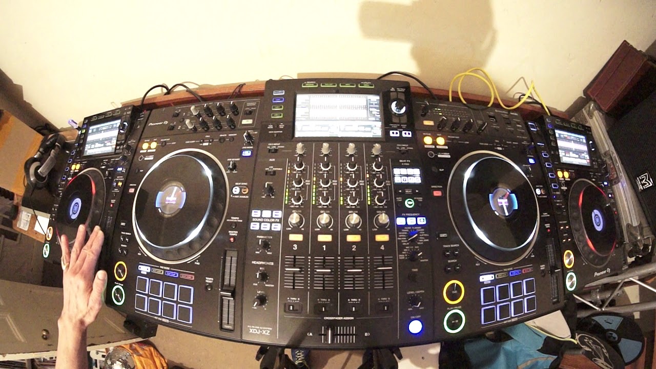 PIONEER XDJ-XZ SET UP WITH TWO CDJ-2000 PLAYING OFF ONE USB - YouTube