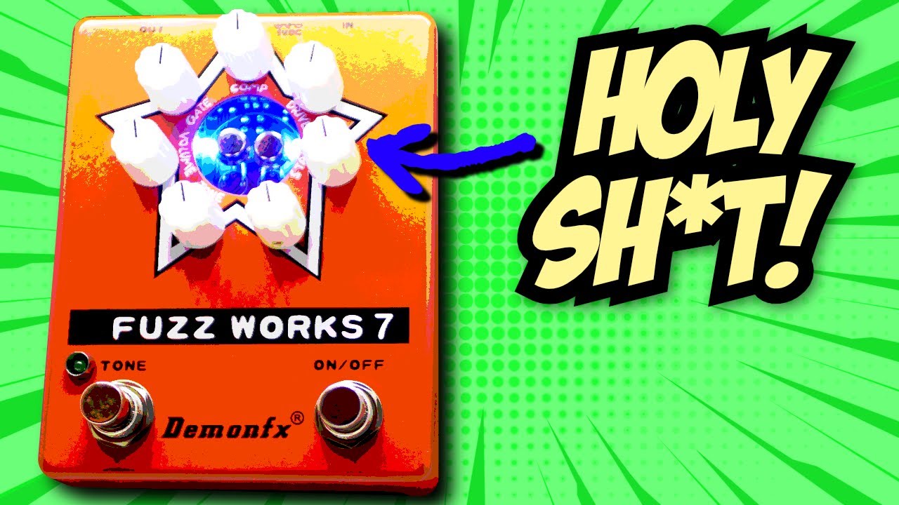 I wasn't expecting THIS tone! DemonFX Fuzz Works 7 - YouTube