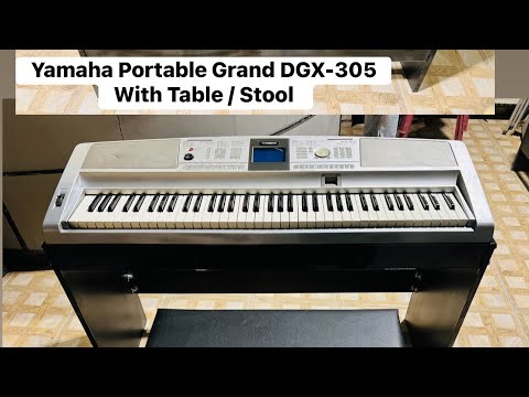 Yamaha Portable Grand DGX-305 Piano ( Wilsons Music Instruments